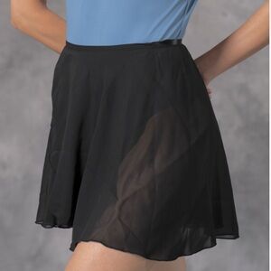 SUPER SALE!! Black Ballet Wrap Rehearsal Skirt